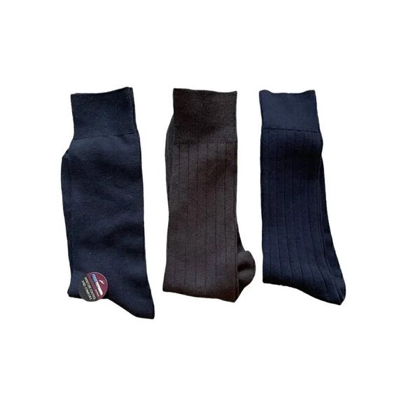 Men Assorted Lightweight Long Socks Bundle - Picture 1 of 4